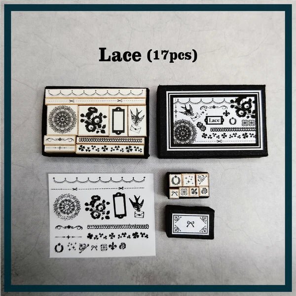 Miniature DIY Retro Stamp Kit / TOKYO NEEET - bungu