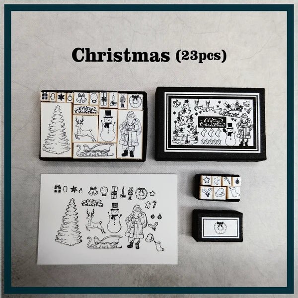 Miniature DIY Retro Stamp Kit / TOKYO NEEET - bungu