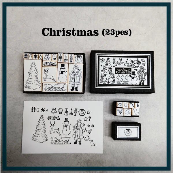 Miniature DIY Retro Stamp Kit / TOKYO NEEET - bungu