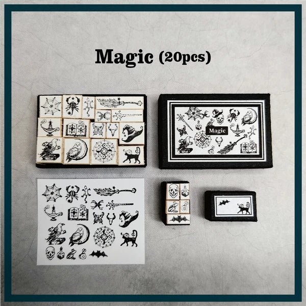 Miniature DIY Retro Stamp Kit / TOKYO NEEET - bungu