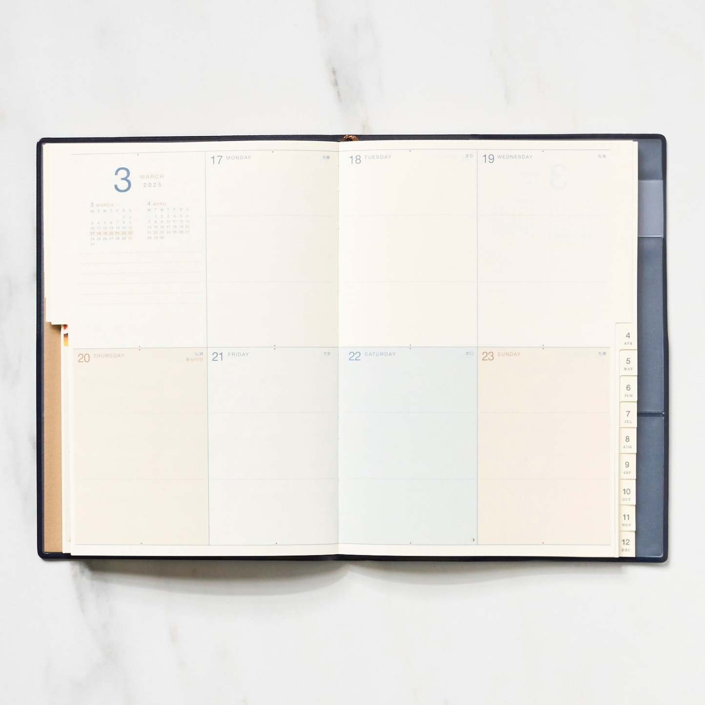 Monthly and Weekly Block Planner / Ryu - Ryu - bungu