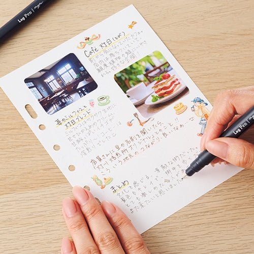 myfa Log Pen 0.2mm / LIHIT LAB - bungu