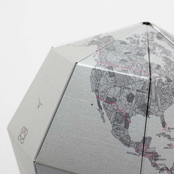 Paper Globe Assembling Kit Material Series / Marumo Printing Stationery - bungu