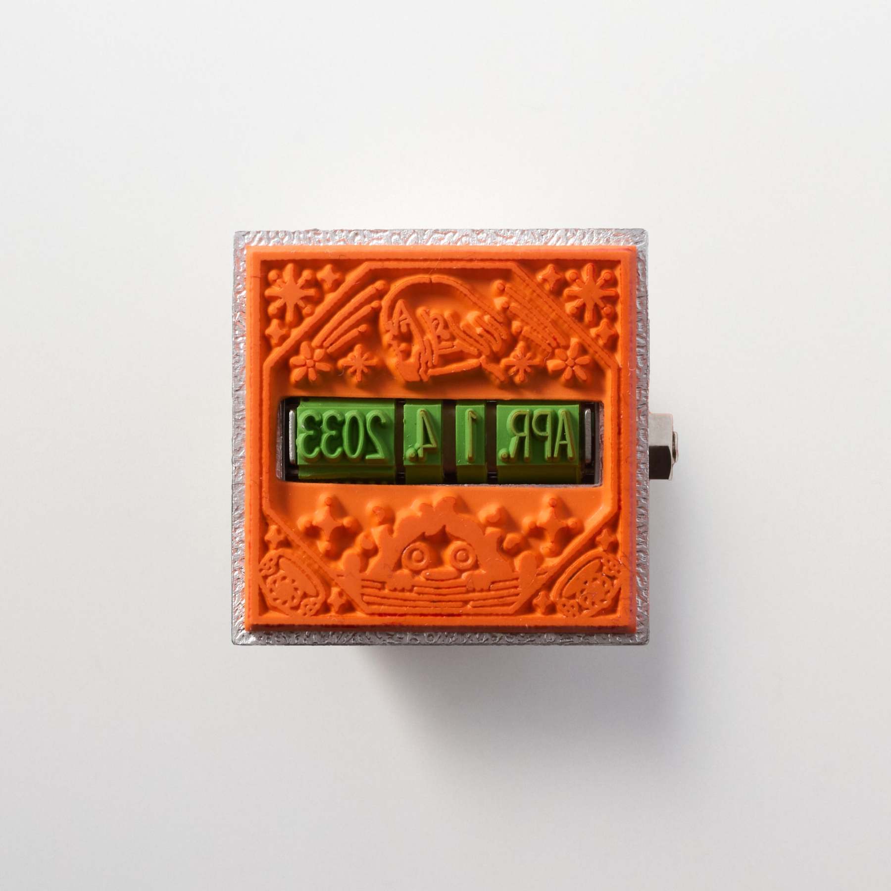 Rotating Date Stamp Studio Ghibli / Sanby - bungu