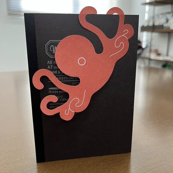 shimamemo Die - Cut Memo / Marumo Printing Stationery - bungu