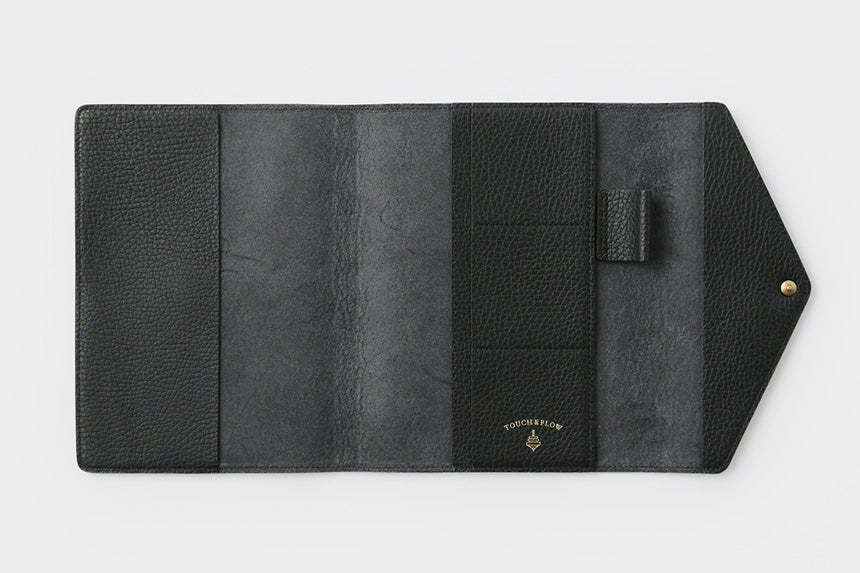 Sketch B6 Notebook & Planner Leather Cover / TOUCH & FLOW - bungu