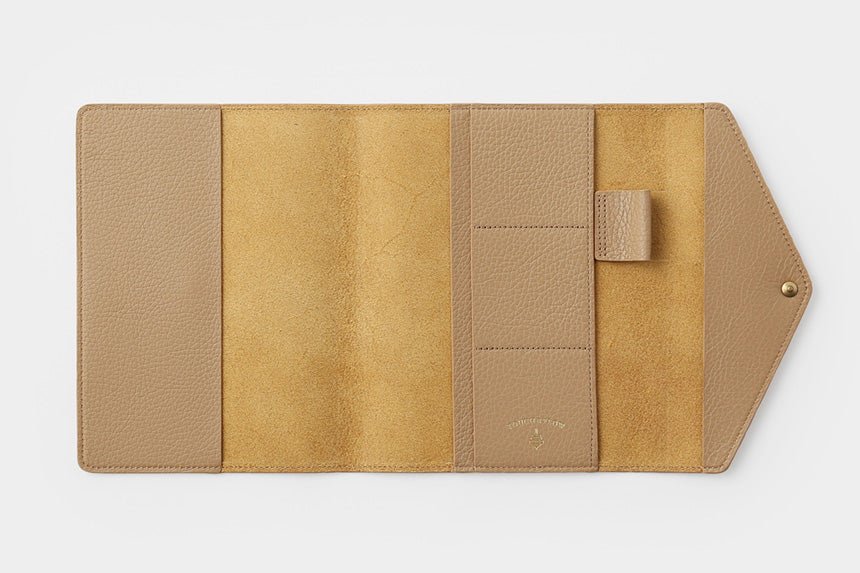 Sketch B6 Notebook & Planner Leather Cover / TOUCH & FLOW - bungu