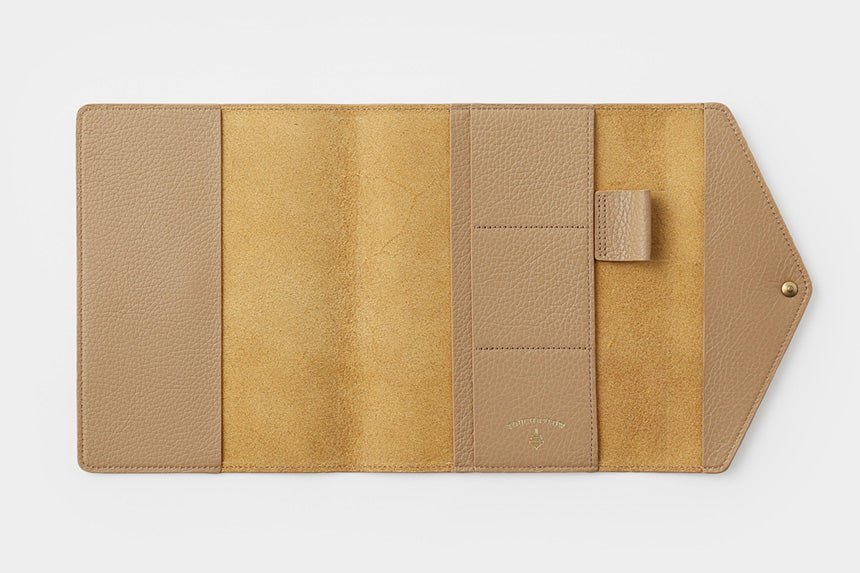 Sketch B6 Notebook & Planner Leather Cover / TOUCH & FLOW - bungu