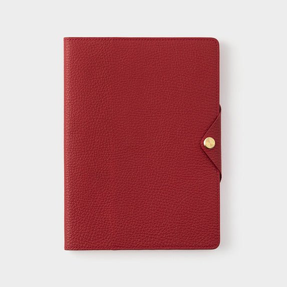 Sketch Notebook & Planner Leather Cover A5 / TOUCH & FLOW - bungu