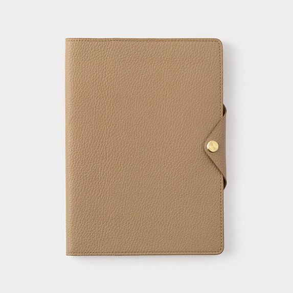 Sketch Notebook & Planner Leather Cover A5 / TOUCH & FLOW - bungu