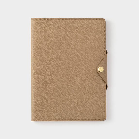 Sketch Notebook & Planner Leather Cover A5 / TOUCH & FLOW - bungu