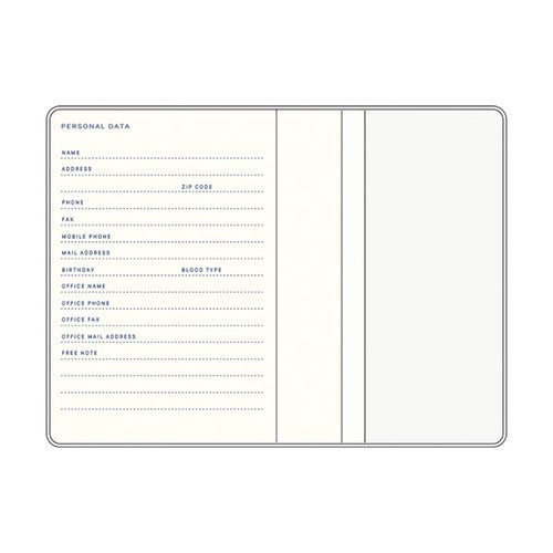 Spring A6 Schedule Book Monthly Sunday Start mula / RYU - RYU - bungu