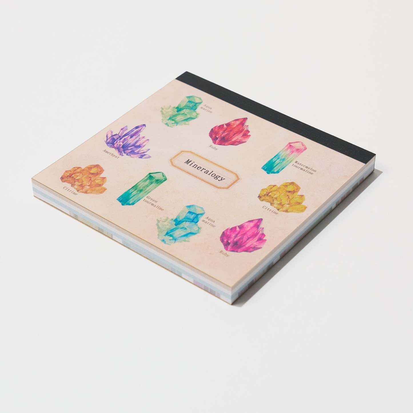 STUDY HOLIC Memo Pad Square / GreenFlash - bungu