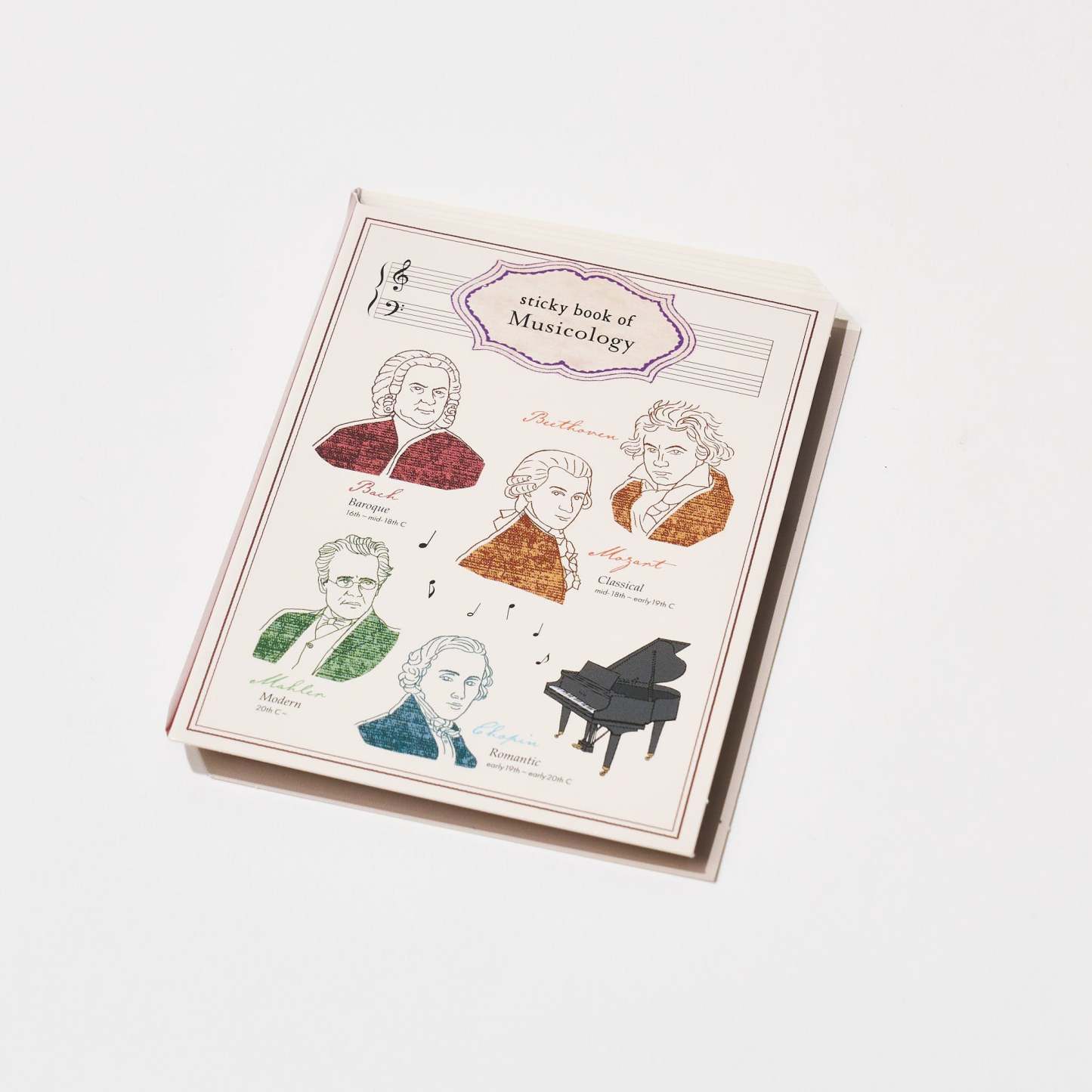 STUDY HOLIC Sticky Note Book / GreenFlash - bungu