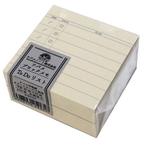 Tsubame Block Memo Pad 400 Sheets / Tsubame Note - bungu