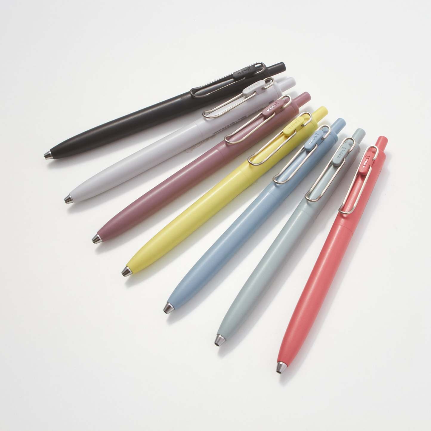 uni - ball one F Black Ballpoint Pens Full Set Bundle - bungu