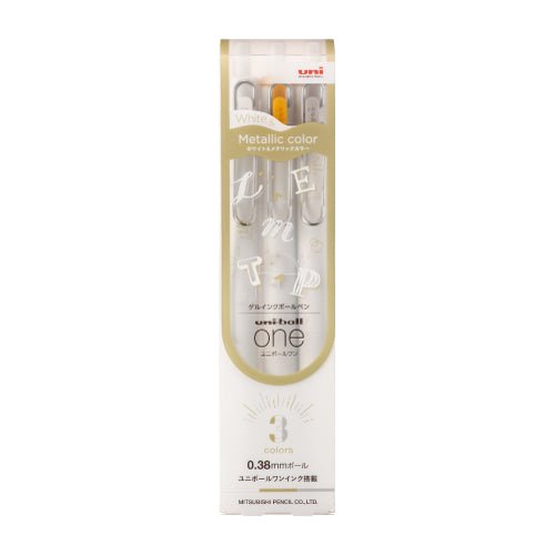 uni - ball one Metallic Creative Color 3 Color Set / uni Mitsubishi Pencil - bungu