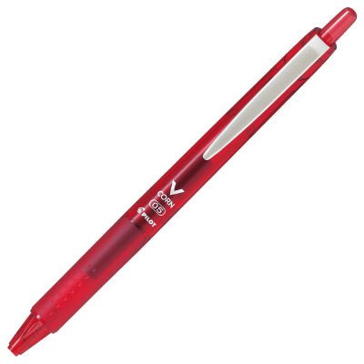 V - Cone Knock Retractable Water - Based Ballpoint Pen / Pilot - bungu