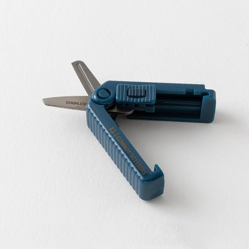 XS Compact Scissors Micro - Serrated Blade / MIDORI - bungu