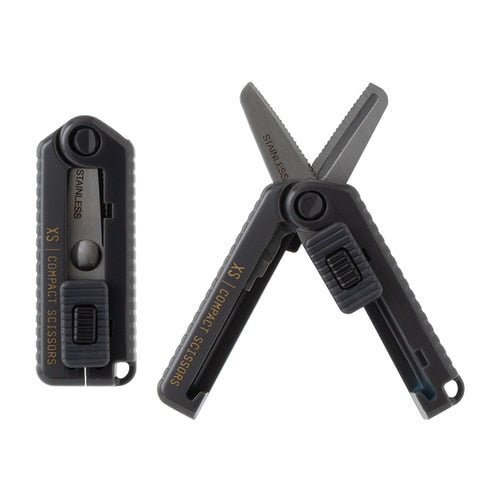 XS Compact Scissors Micro - Serrated Blade / MIDORI - bungu
