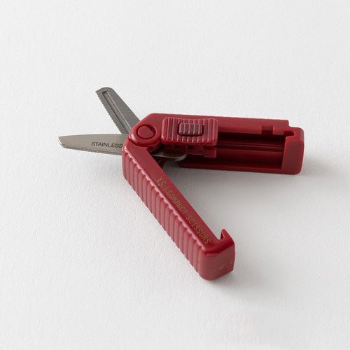 XS Compact Scissors Micro - Serrated Blade / MIDORI - bungu