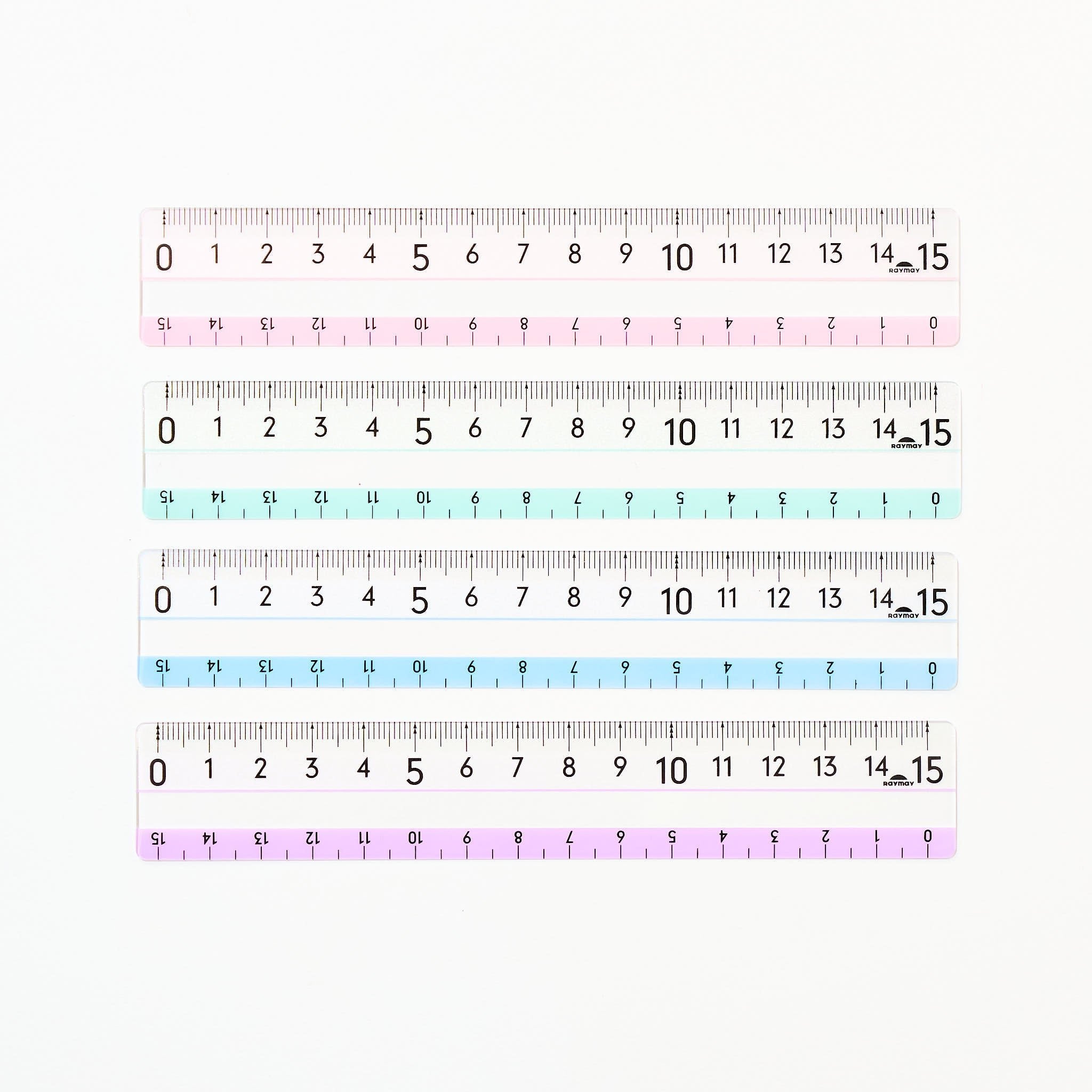 Yoku - Mieru Ruler 15 cm / Raymay Fujii - bungu