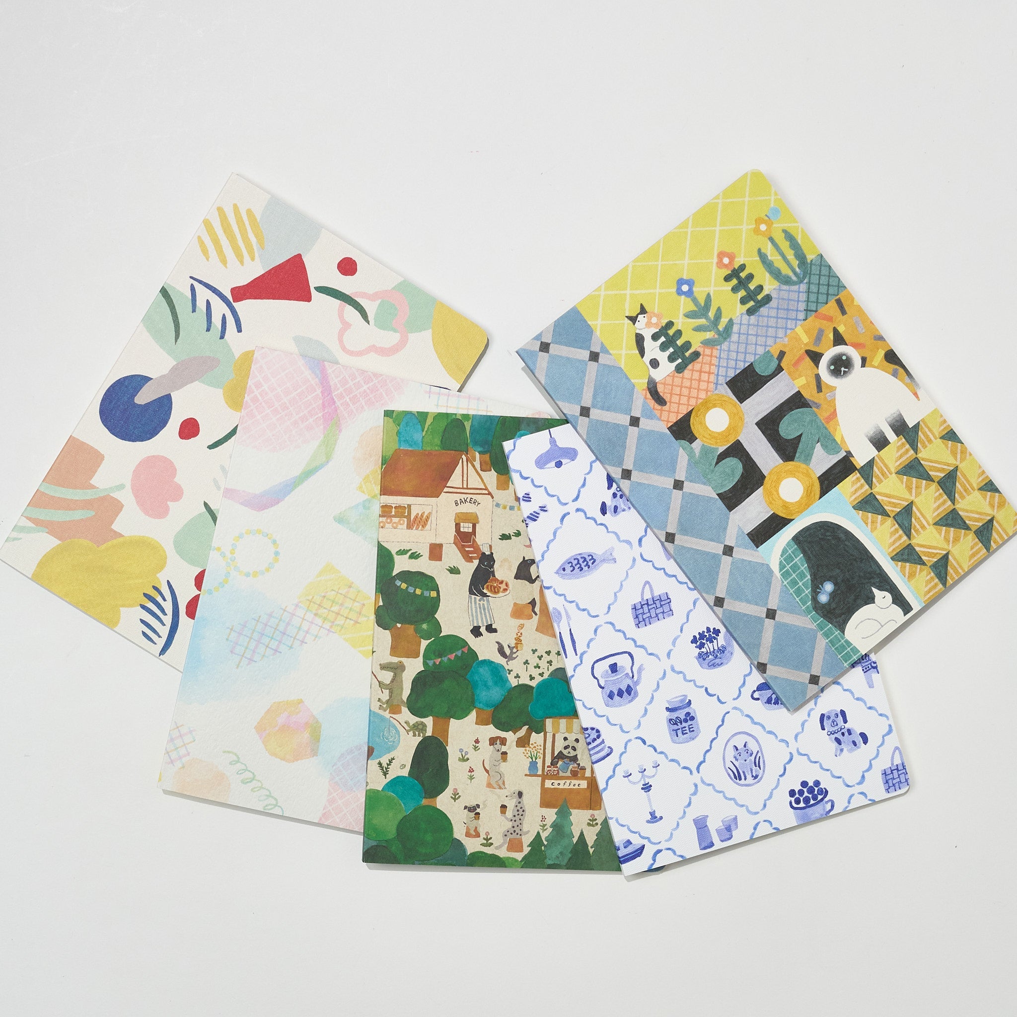 Yuru Log B6 Illustrated Notebook / MIDORI - bungu