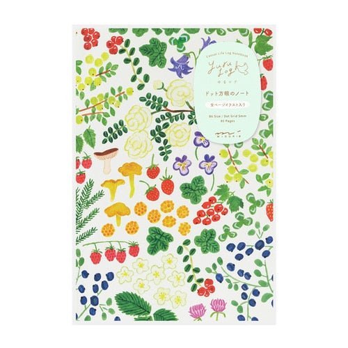 Yuru Log B6 Notebook / Midori DESIGNPHIL - bungu