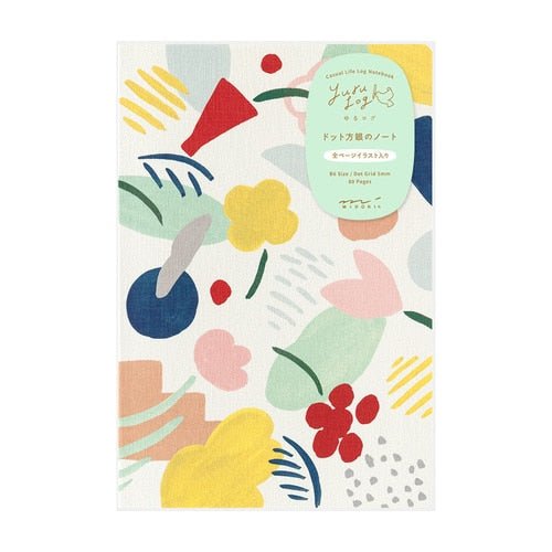 Yuru Log B6 Notebook / Midori DESIGNPHIL - bungu