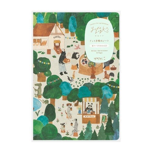 Yuru Log B6 Notebook / Midori DESIGNPHIL - bungu