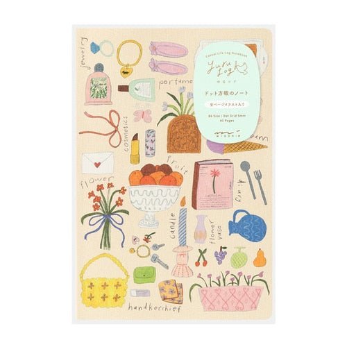 Yuru Log B6 Notebook / Midori DESIGNPHIL - bungu