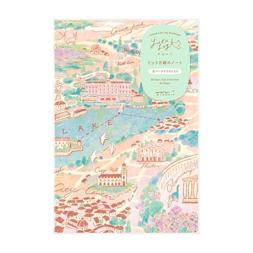 Yuru Log B6 Notebook / Midori DESIGNPHIL - bungu