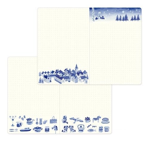 Yuru Log B6 Notebook / Midori DESIGNPHIL - bungu