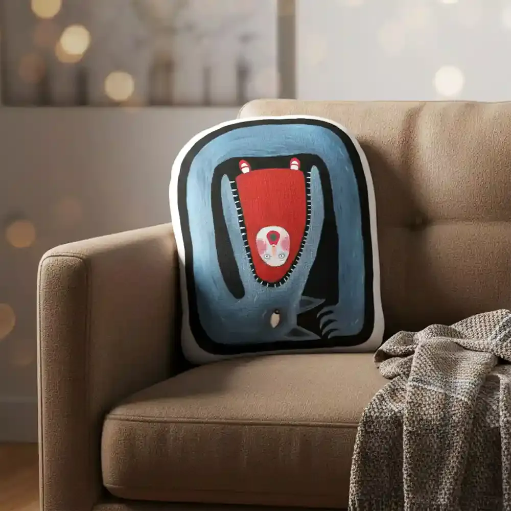 Eccentric Beast Vision Pillow