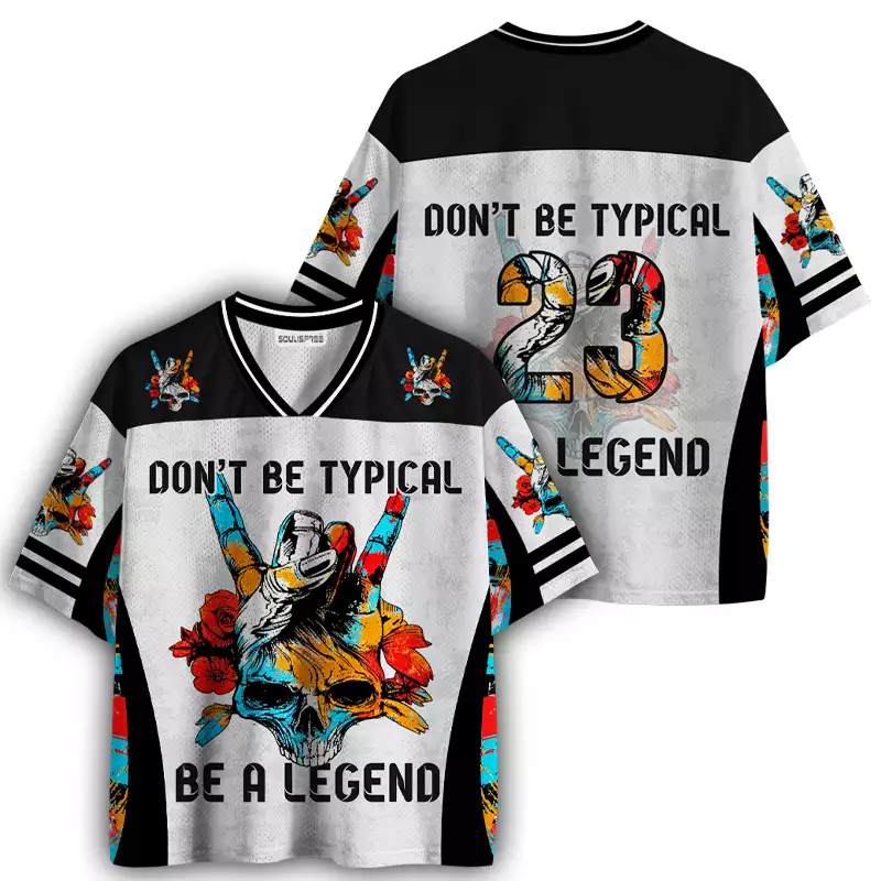 Soulisfree Don’t Be Typical, Be A Legend Mesh Jersey 