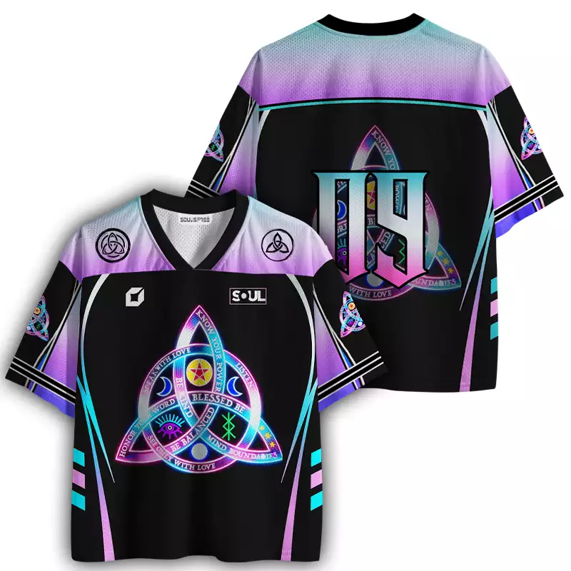 Soulisfree Celtic Knot Mesh Jersey