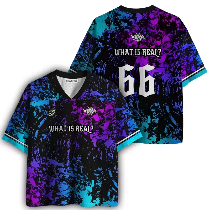 Soulisfree What Is Real ? Mesh Jersey