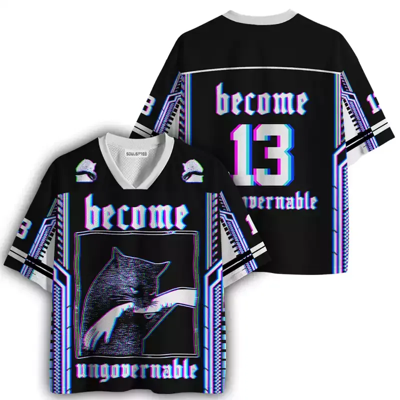 Soulisfree  Become Ungovernable   Mesh Jersey
