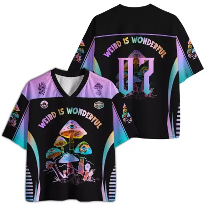 Soulisfree WEIRD IS WONDERFUL Mesh Jersey