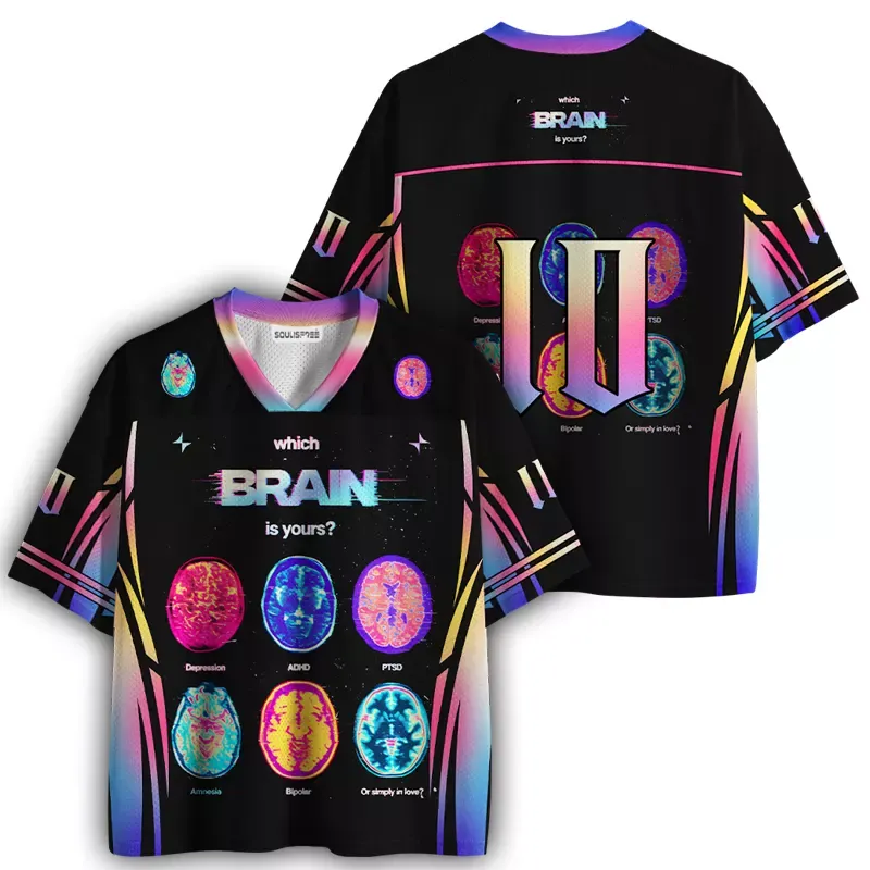Soulisfree Which Brain Is Yours Mesh Jersey