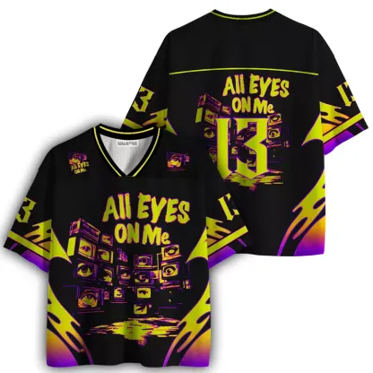 Soulisfree All Eyes On Me Graphic Mesh Jersey