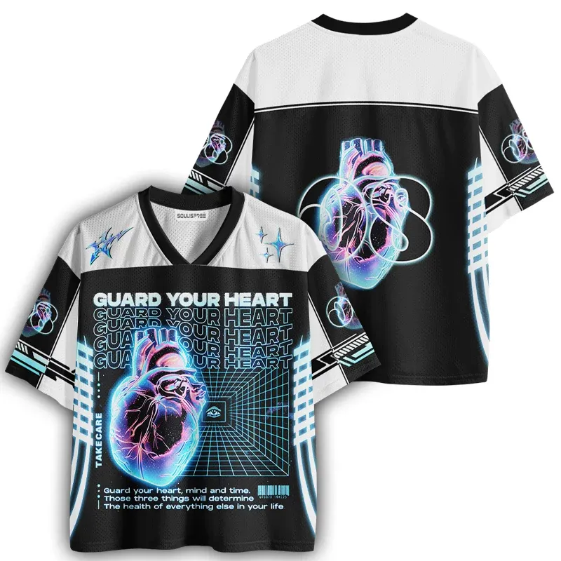 Soulisfree GUARD YOUR HEART Mesh Jersey