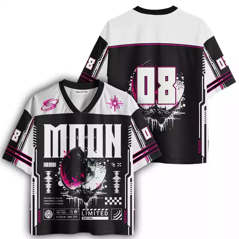 Soulisfree Limited Edition Moon Mesh Jersey