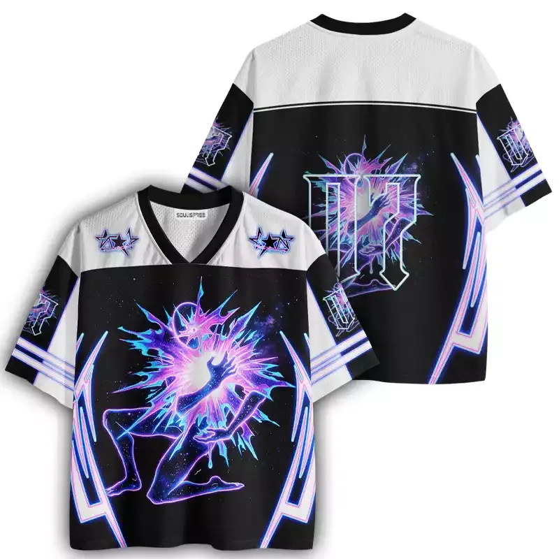 Soulisfree Cosmic Energy Burst  Mesh Jersey