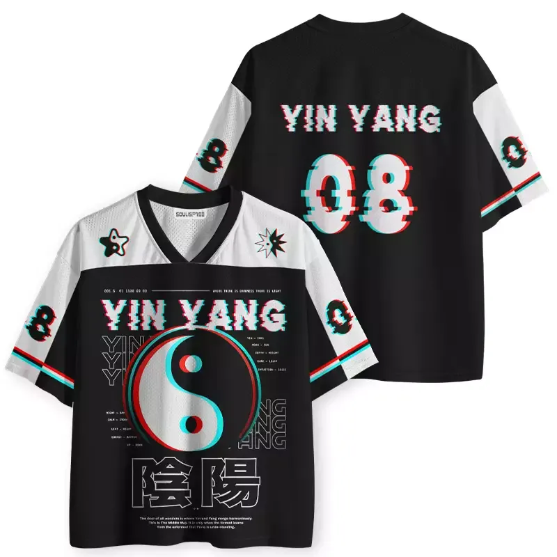 Soulisfree YIN YANG Mesh Jersey