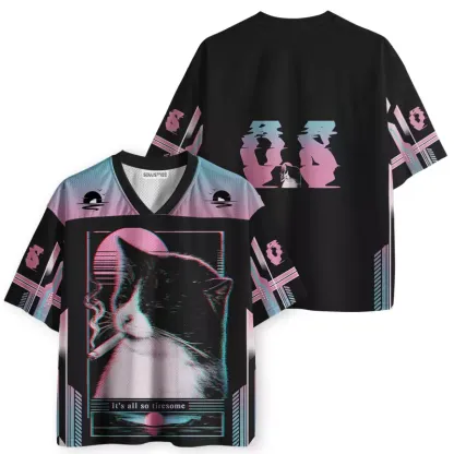 Soulisfree It's All So Tiresome Mesh Jersey