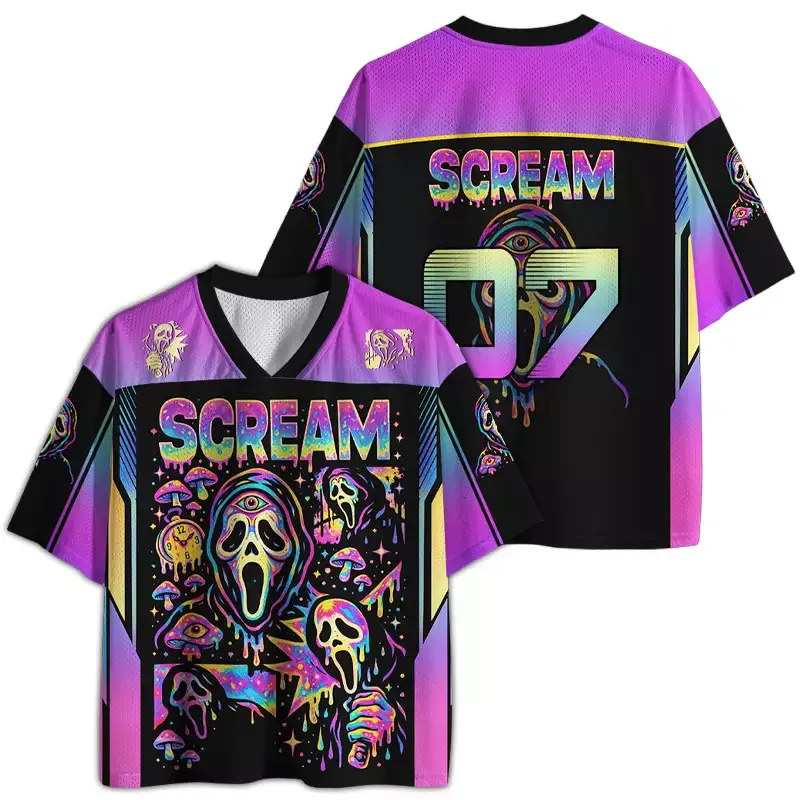 Soulisfree SCREAM — Melting Fear Vision Mesh Jersey