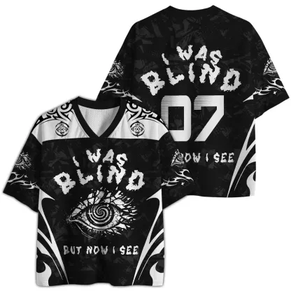 Soulisfree I Was Blind, But Now I See Mesh Jersey