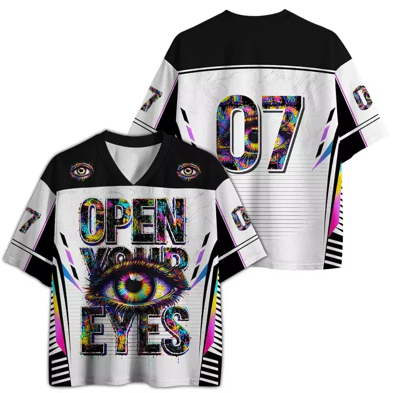 Soulisfree OPEN YOUR EYES — Awakening Mesh Jersey