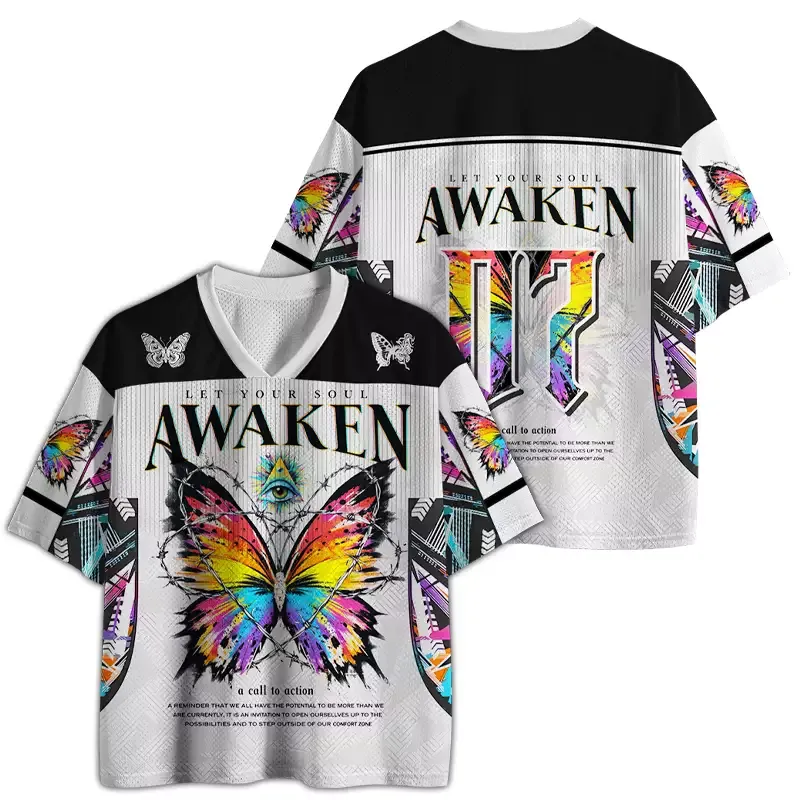 Soulisfree Let Your Soul Awaken Mesh Jersey